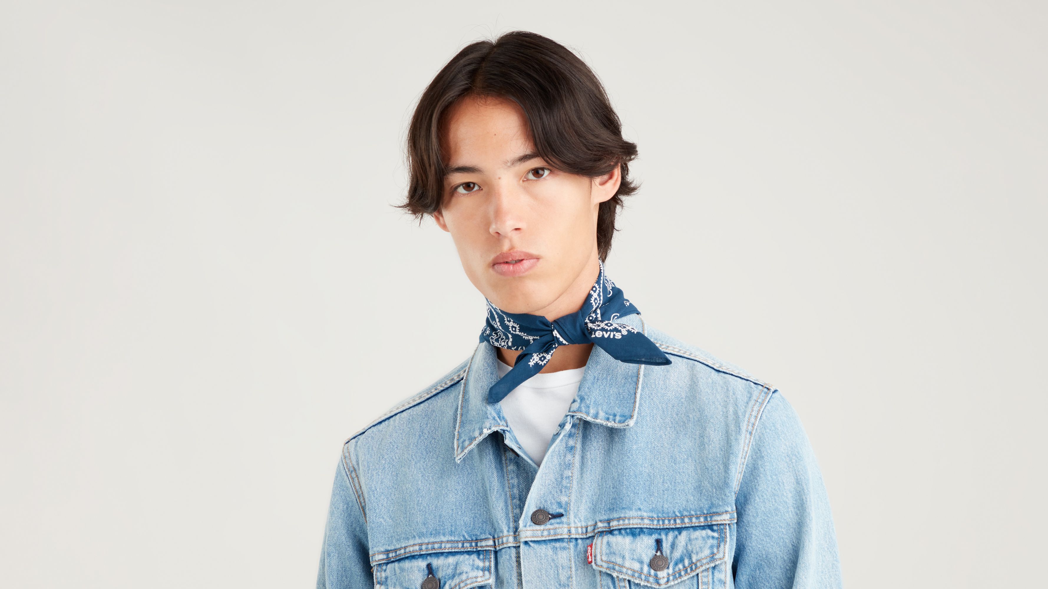 Bandana Paisley - Navy Blue - Bleu