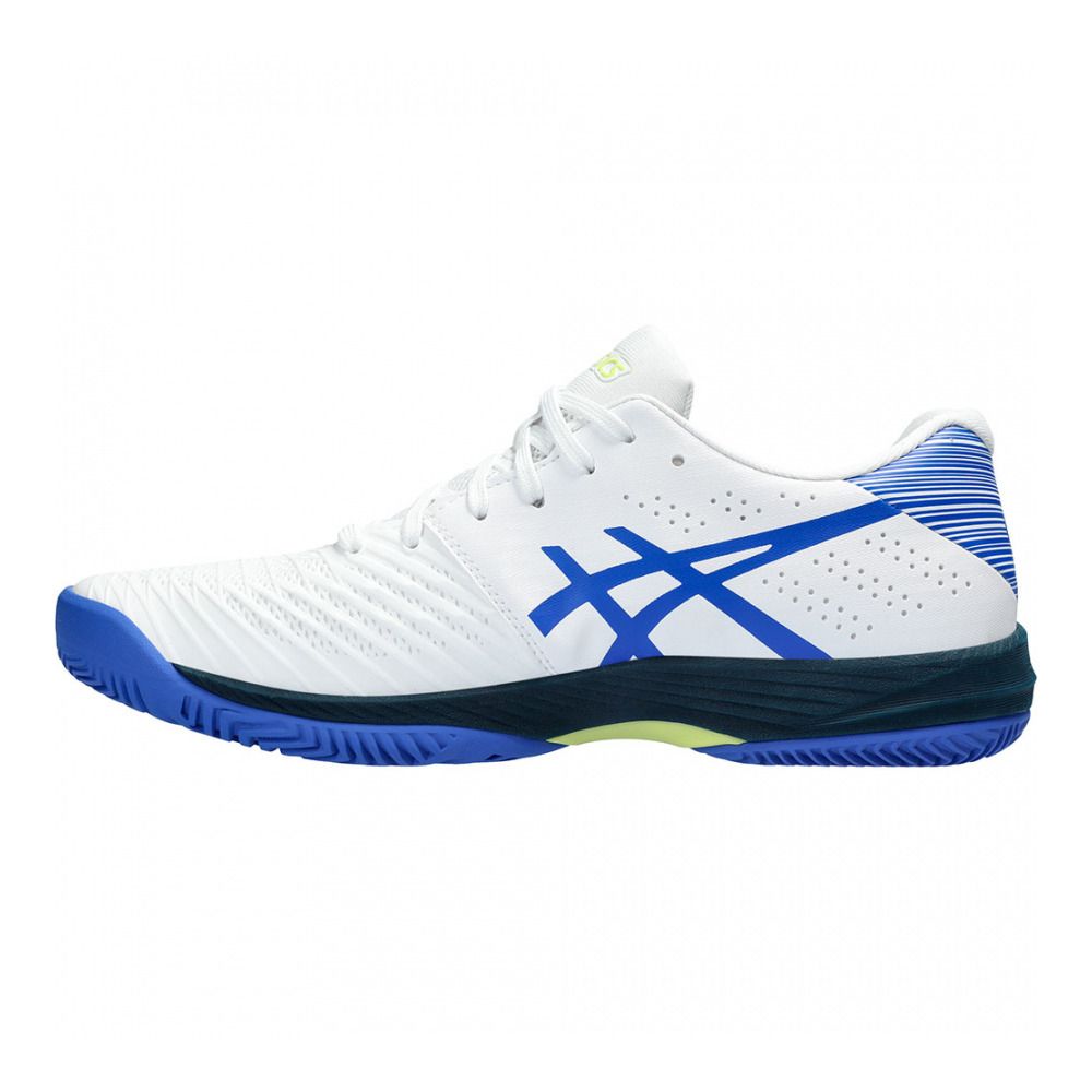 Asics SOLUTION SWIFT FF PADEL - Chaussures de padel Homme white/illusion blue