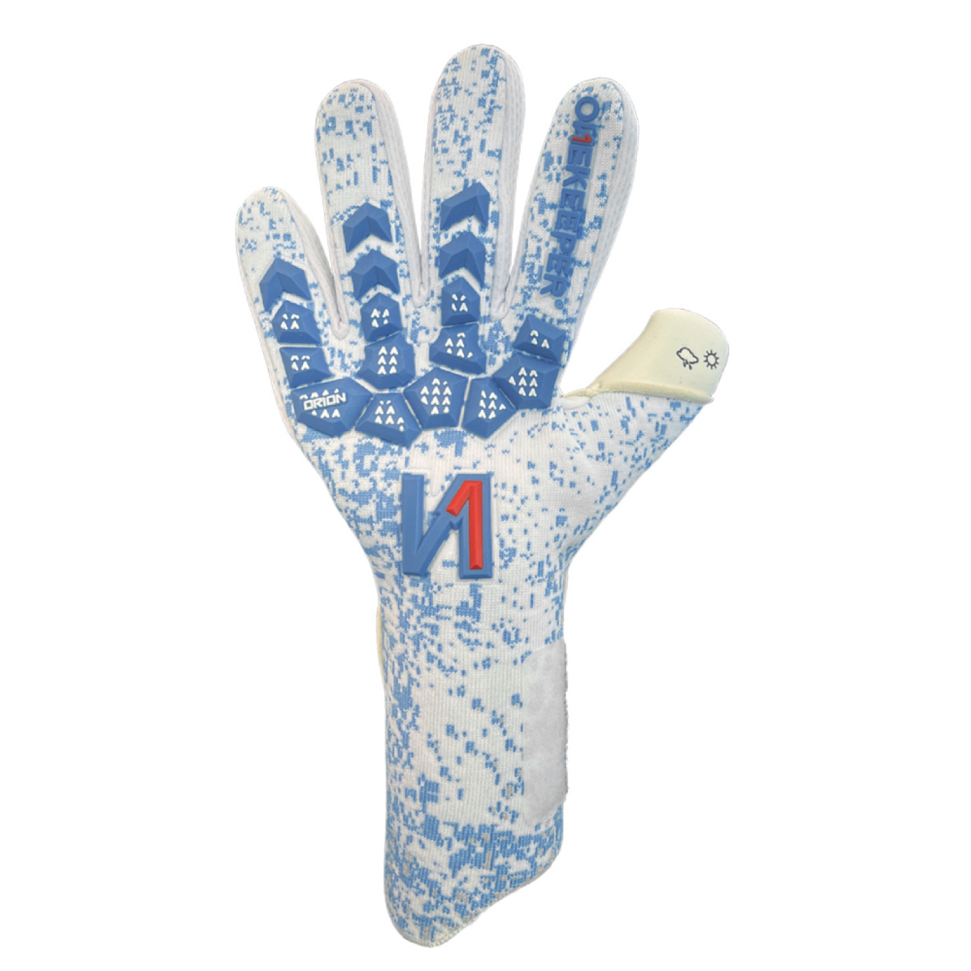 Onekeeper Orion Keepershandschoenen Wit Blauw