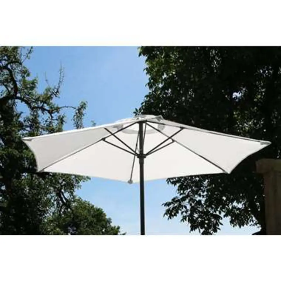 PimXL Parasol - Ø200cm - Wit