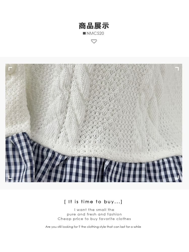 Lemongrass - Nep tweedelig kabelgebreid crop shirt met strik