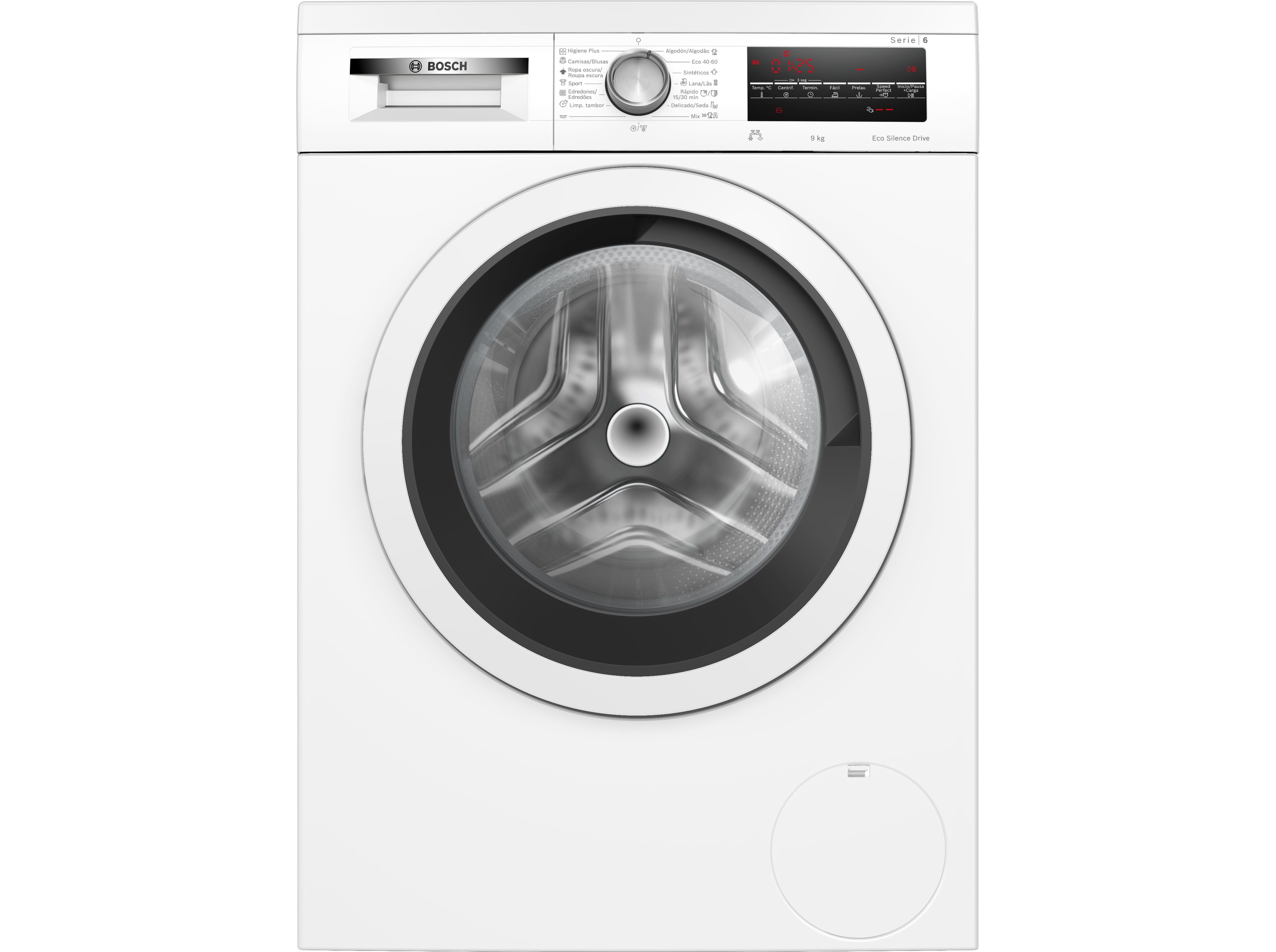 MÁQUINA DE LAVAR ROUPA BOSCH WUU28T66ES - BRANCO A 9KG