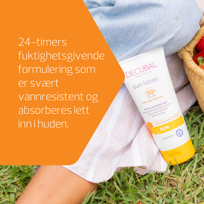 Decubal Sun Lotion SPF50  180 ml