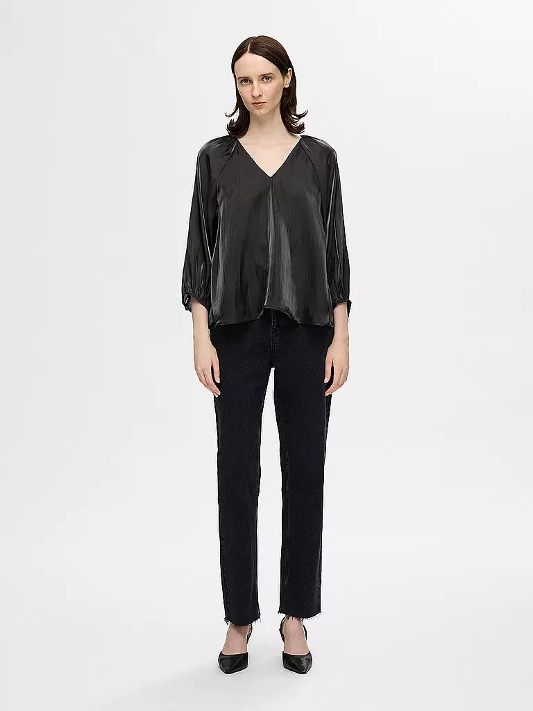 SELECTED FEMME Bluse SLFARINA  schwarz