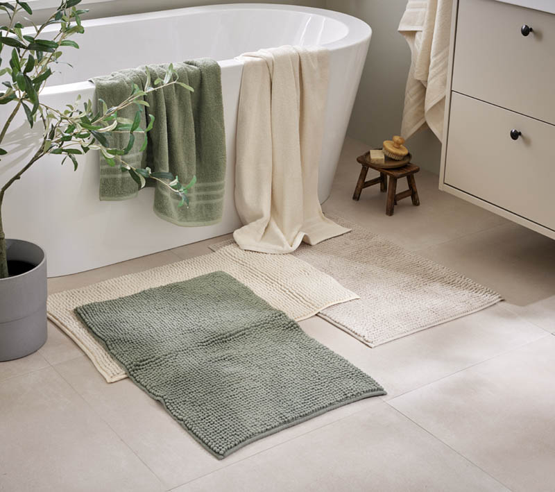 Rio badematte 50x80 beige