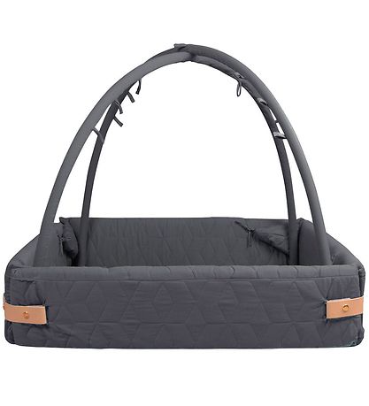 Filibabba Aktivitetst?ppe - 80/120 cm - Soft Quilt - Stone Grey