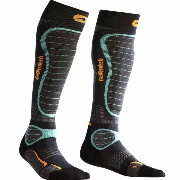 Chaussette de ski MONNET MI-BAS GEL PROTECH SKI BLEU