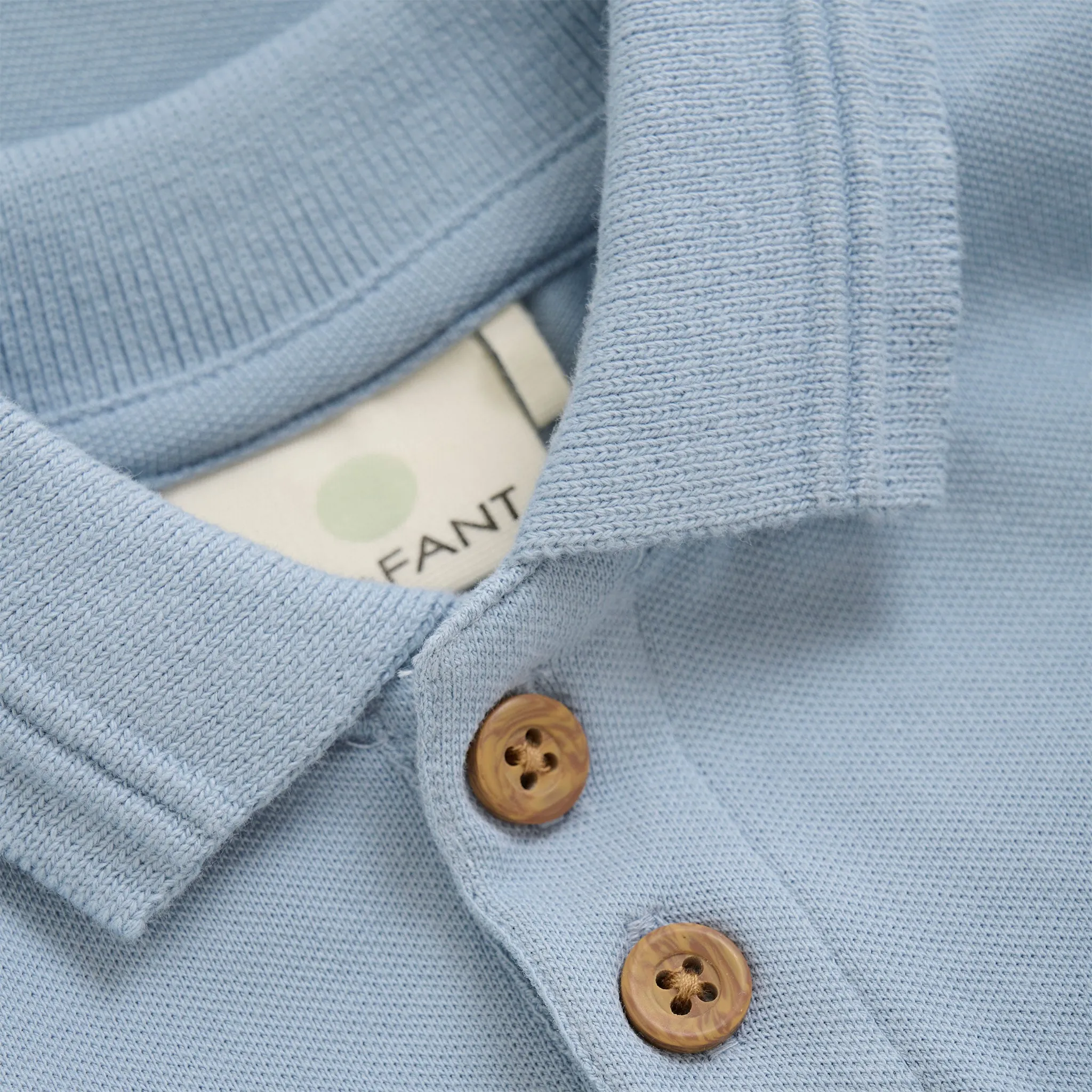 En Fant Cache-Couche Polo Bleu 6-24mois