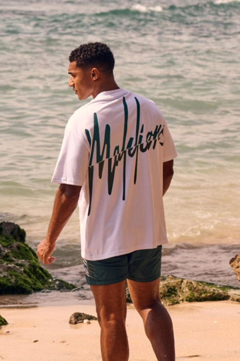Malelions witte heren t-shirt