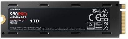 Samsung 980 PRO - Interne SSD Met Heatsink - PCIe 4.0 - 1 TB - PS5 Compatibel