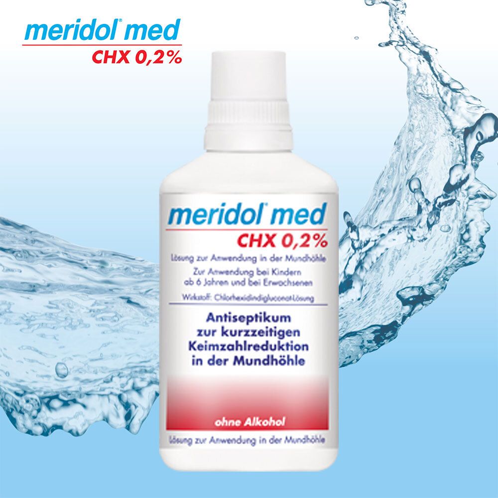 meridol med CHX 0,2% Mundspülung