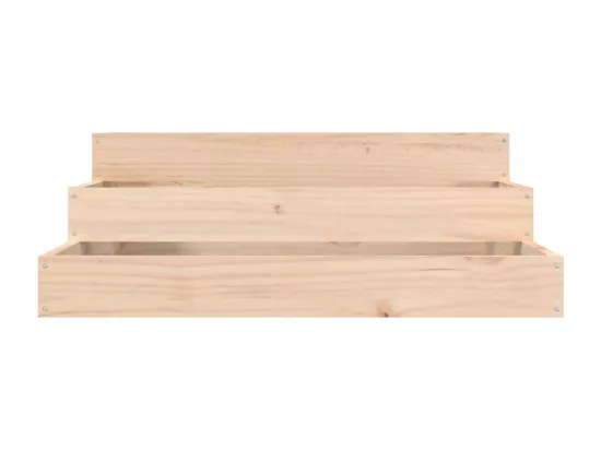 Jardinière 78x78x27 cm Bois massif de pin