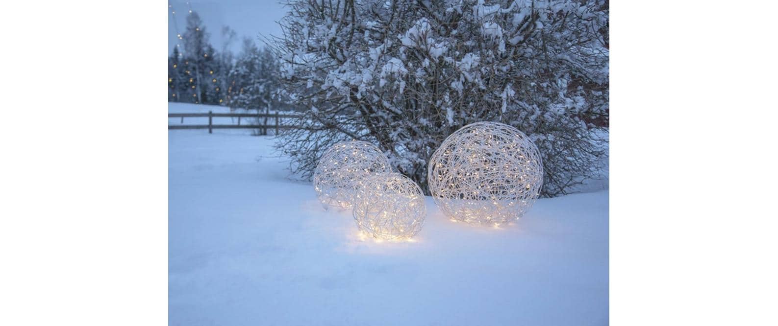 Gartenlicht Outdoor Dekoration Trassel Warmweiss, 50 LEDGartendekoration