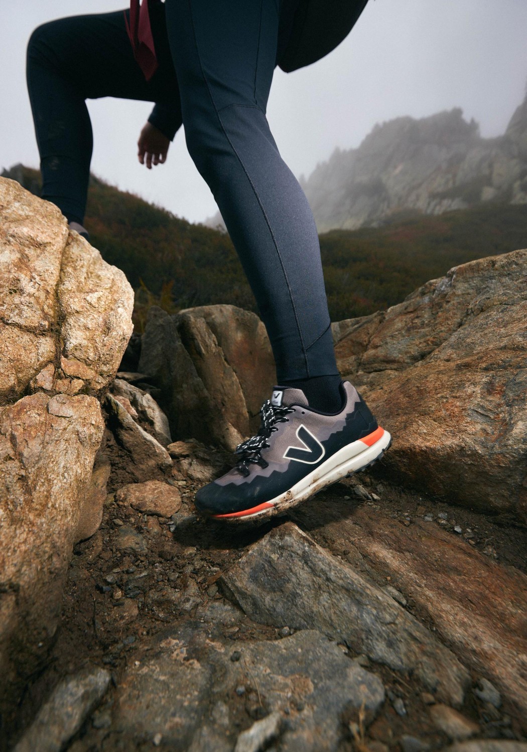 Veja Wanderschuh Fitz Roy Trek Shell Basalte Black