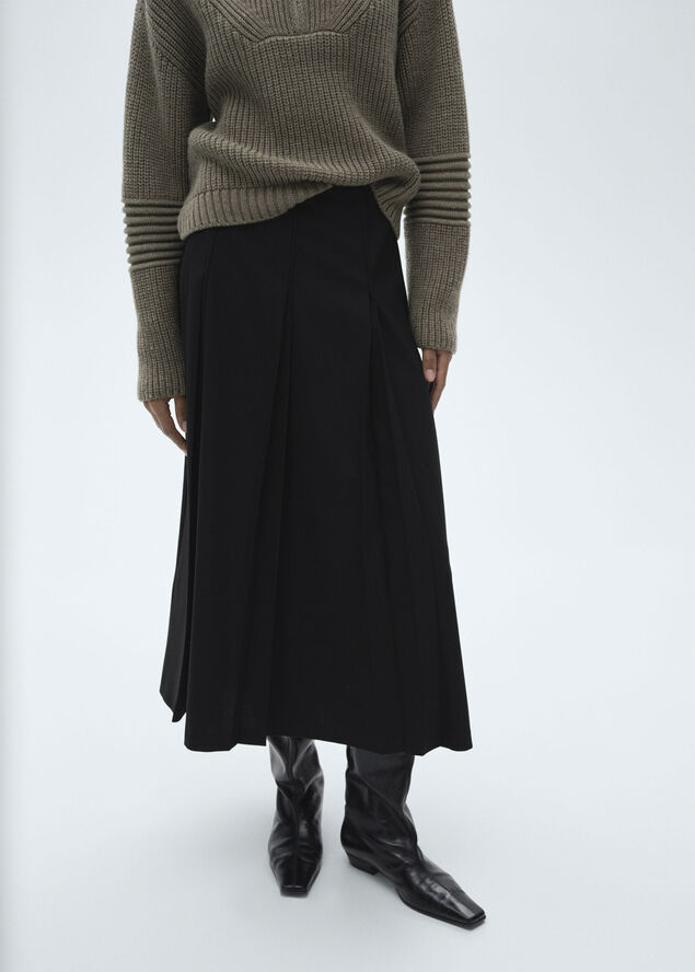 MANGO SKIRT. -- ANT Black