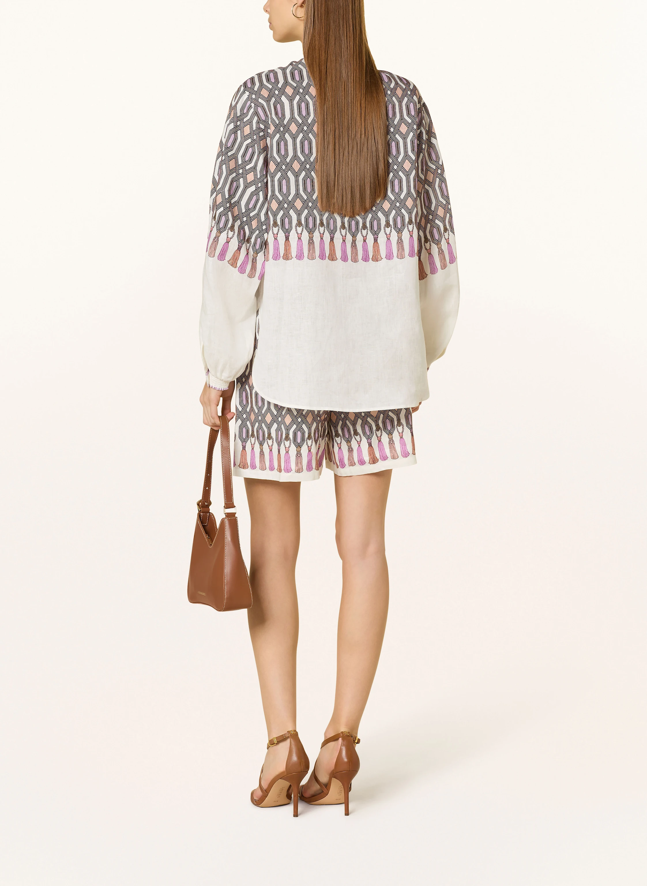 IVI collection Leinenshorts