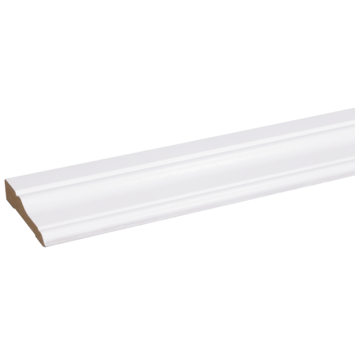 Deurlijst 15x68mm 270cm mdf r9003