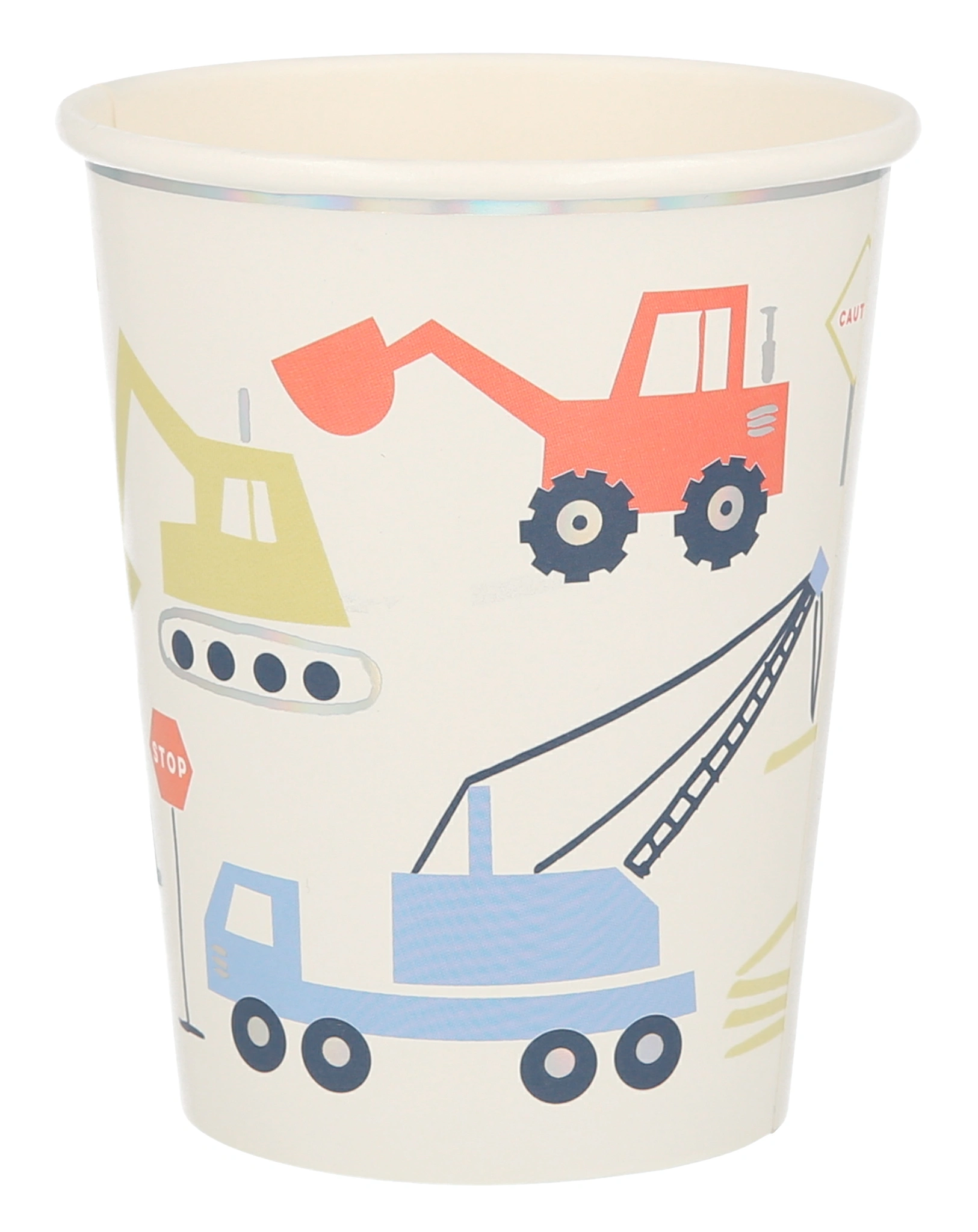 Pappbecher CONSTRUCTION (260ml) 8er-Set