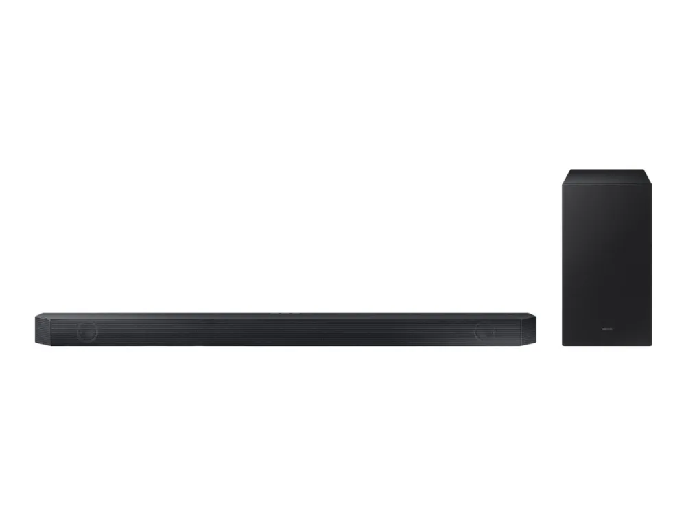 Samsung HW-Q600C - Q-Series - lydbarsystem - til hjemmebiograf - 3.1.2-kanal - trådløs - Bluetooth - 360 Watt (Total) - sort