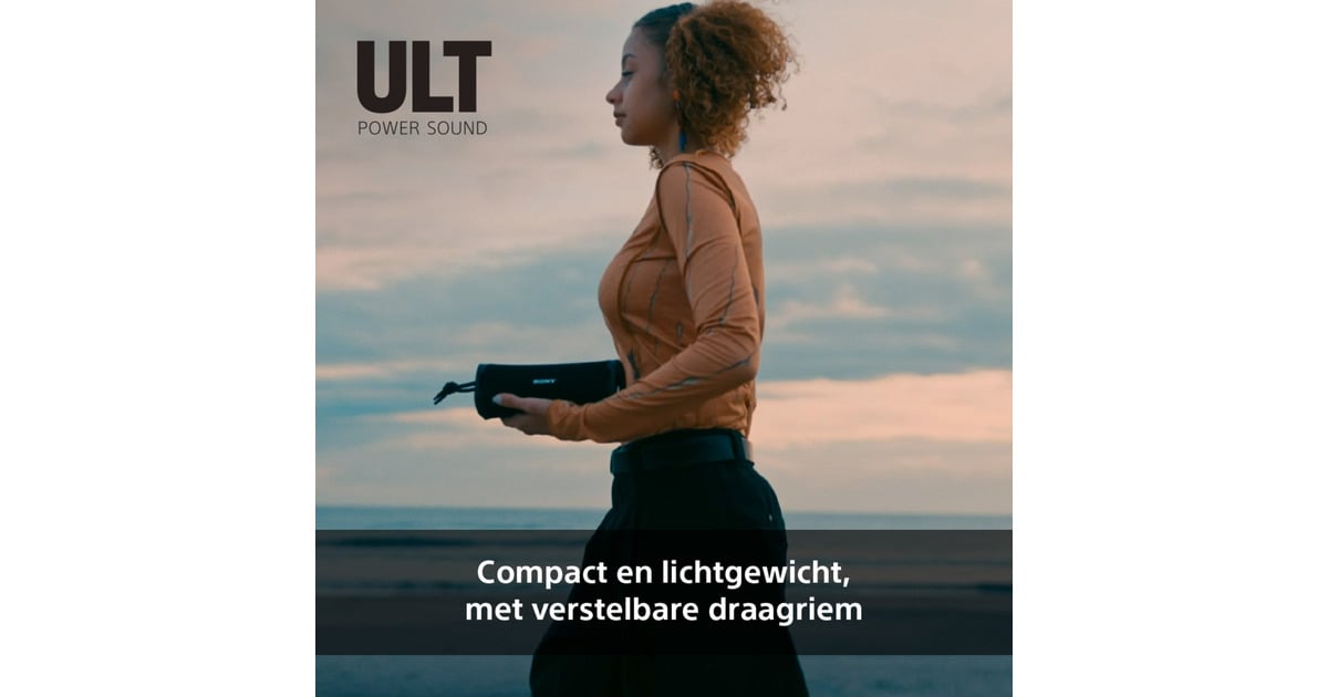 SonyULT FIELD 1 draadloze draagbare speaker luidspreker  (Oranje, Bluetooth 5.3)
