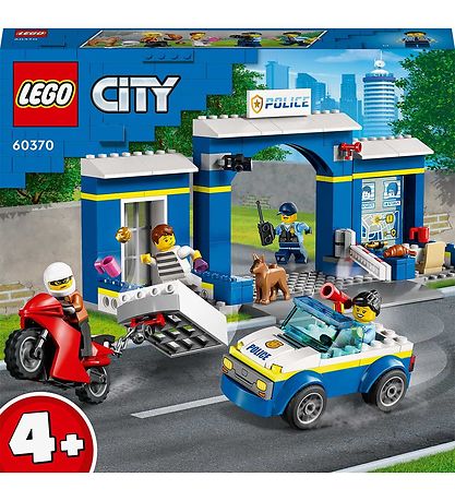 LEGO? City - Skurkejagt ved Politistationen 60370 - 172 Dele