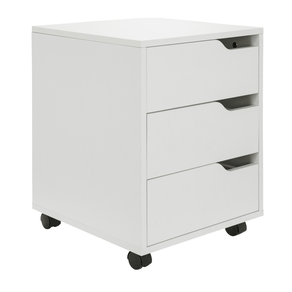 Rollcontainer ORGANISER I Melaminharzbeschichtete Spanplatte hjh OFFICE