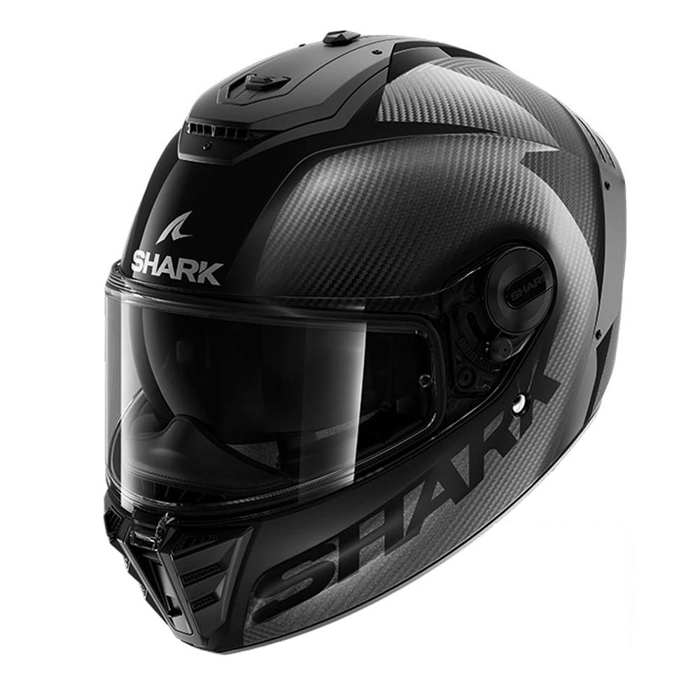 Shark - Casque Spartan RS Carbon Skin Noir Brillant