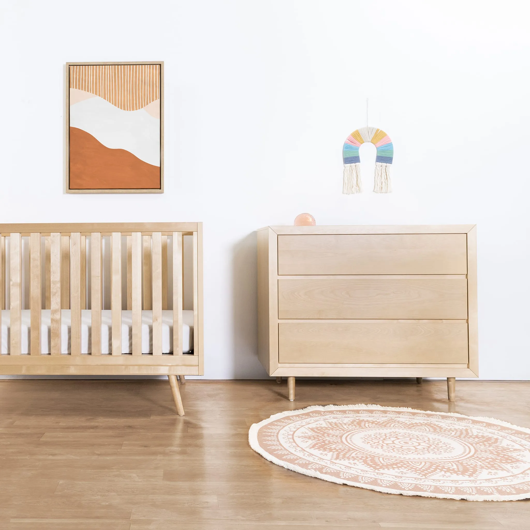 Babyletto Bureau 3 Tiroirs Nifty - Bouleau Naturel