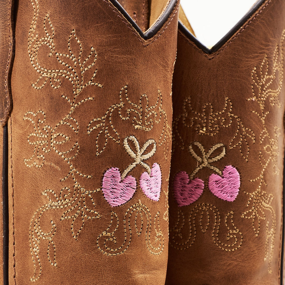 Køb COPENHAGEN COLORS Cognac Dove Limited Cowboy Støvler
