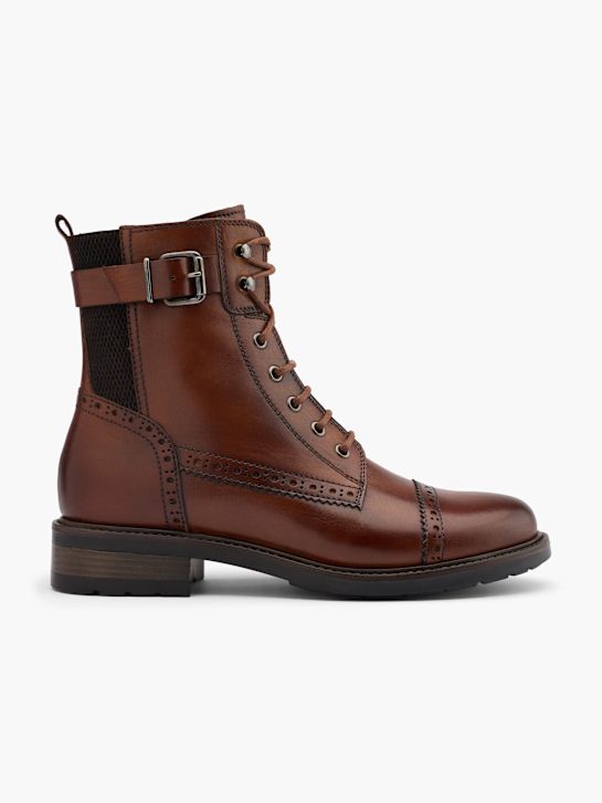 5th Avenue Schnür-Stiefelette Braun