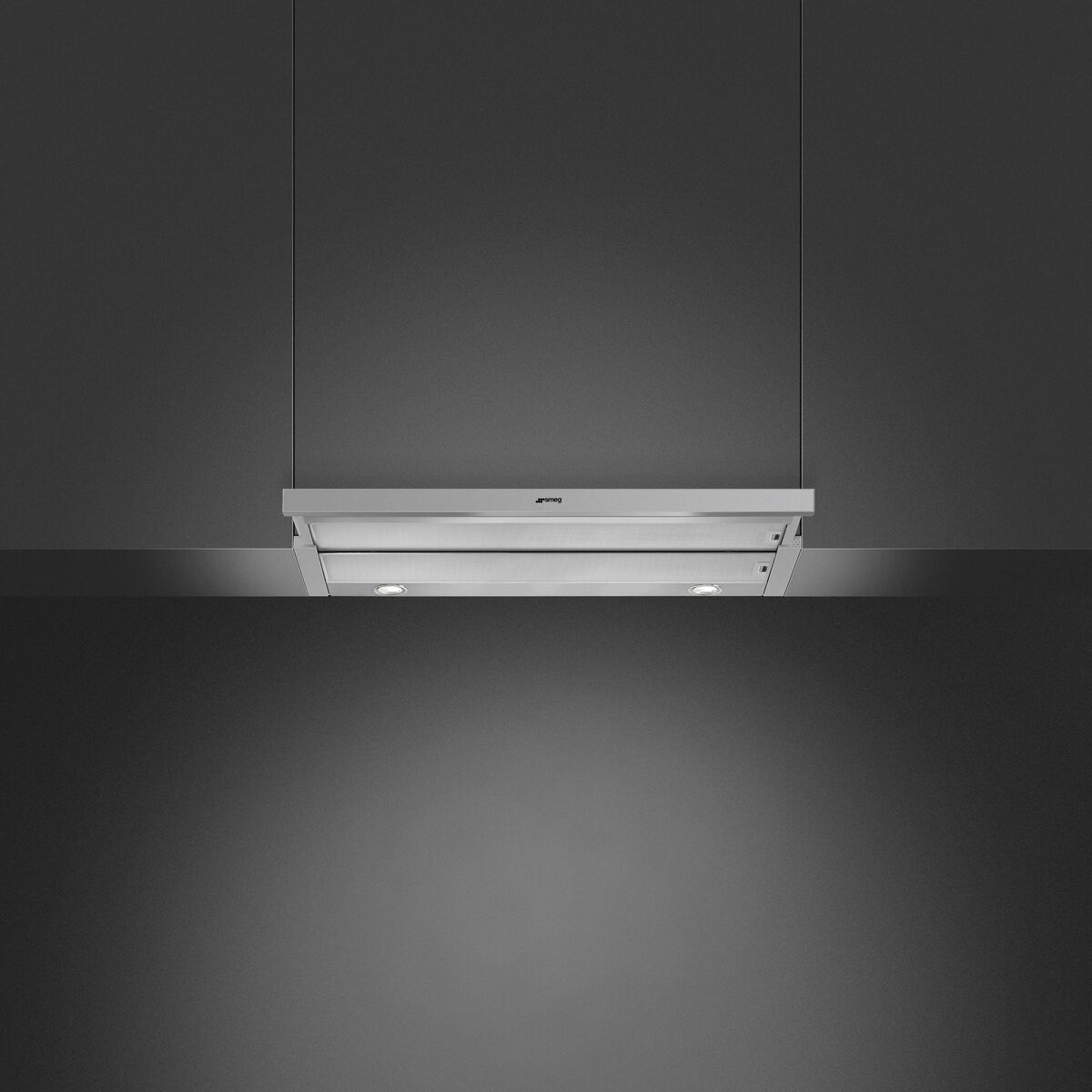 KSET900XE Integrert Ventilator 90 cm, Rustfritt Stål