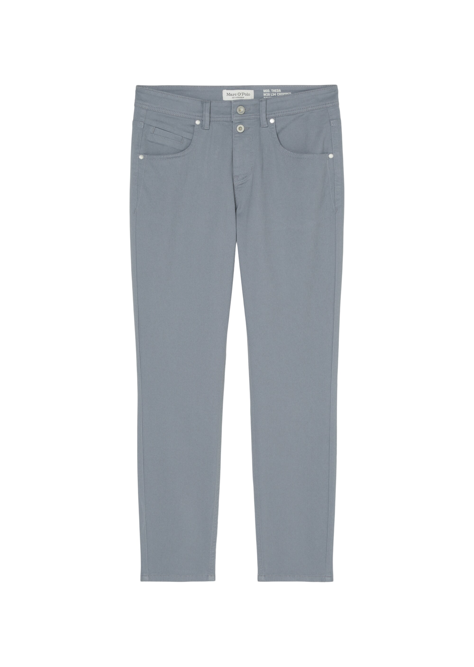 Jeans Modell THEDA boyfriend cropped aus Brushed Cotton-Twill