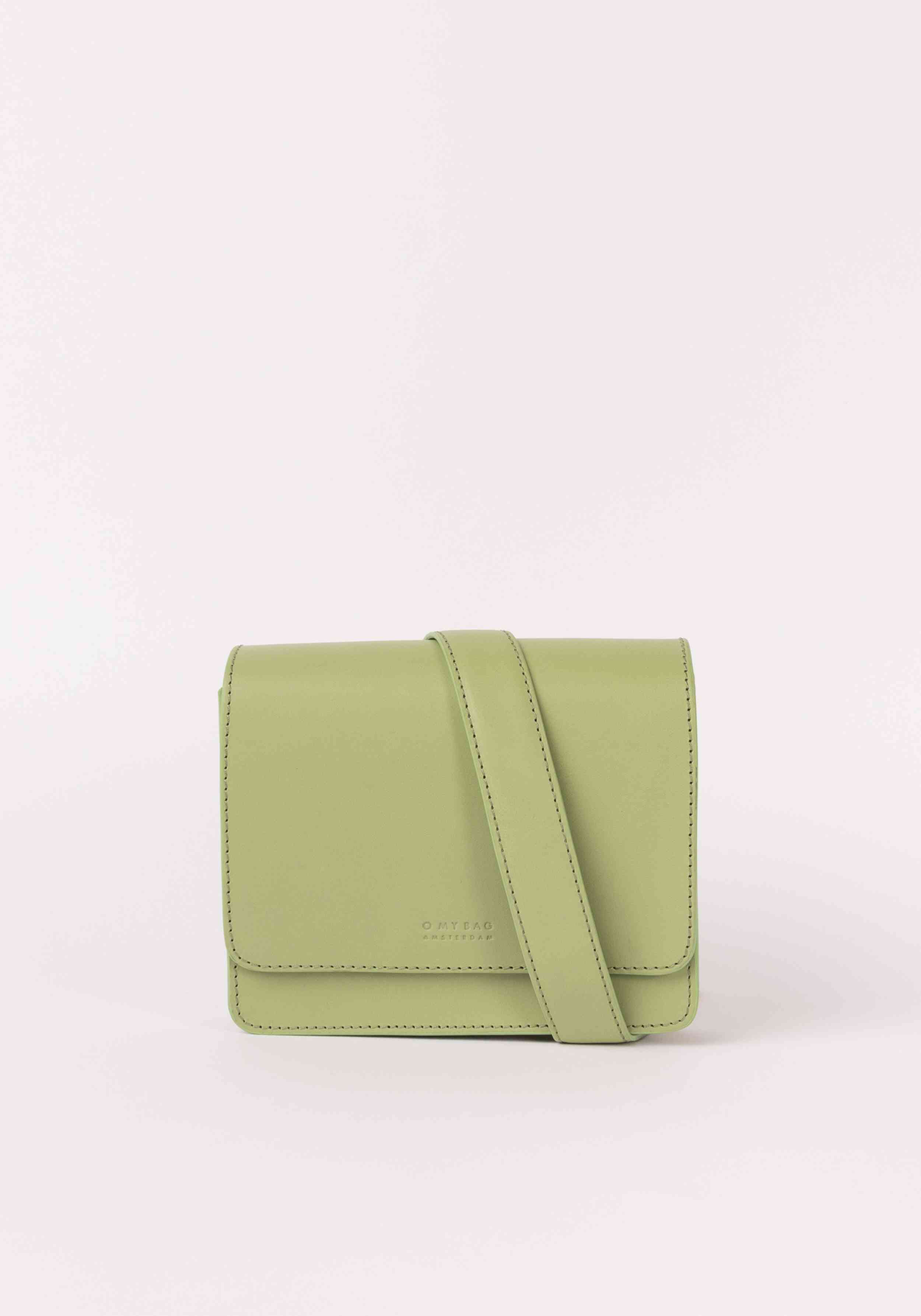 O My Bag Handtasche Audrey Mini Tea Green Classic Leather