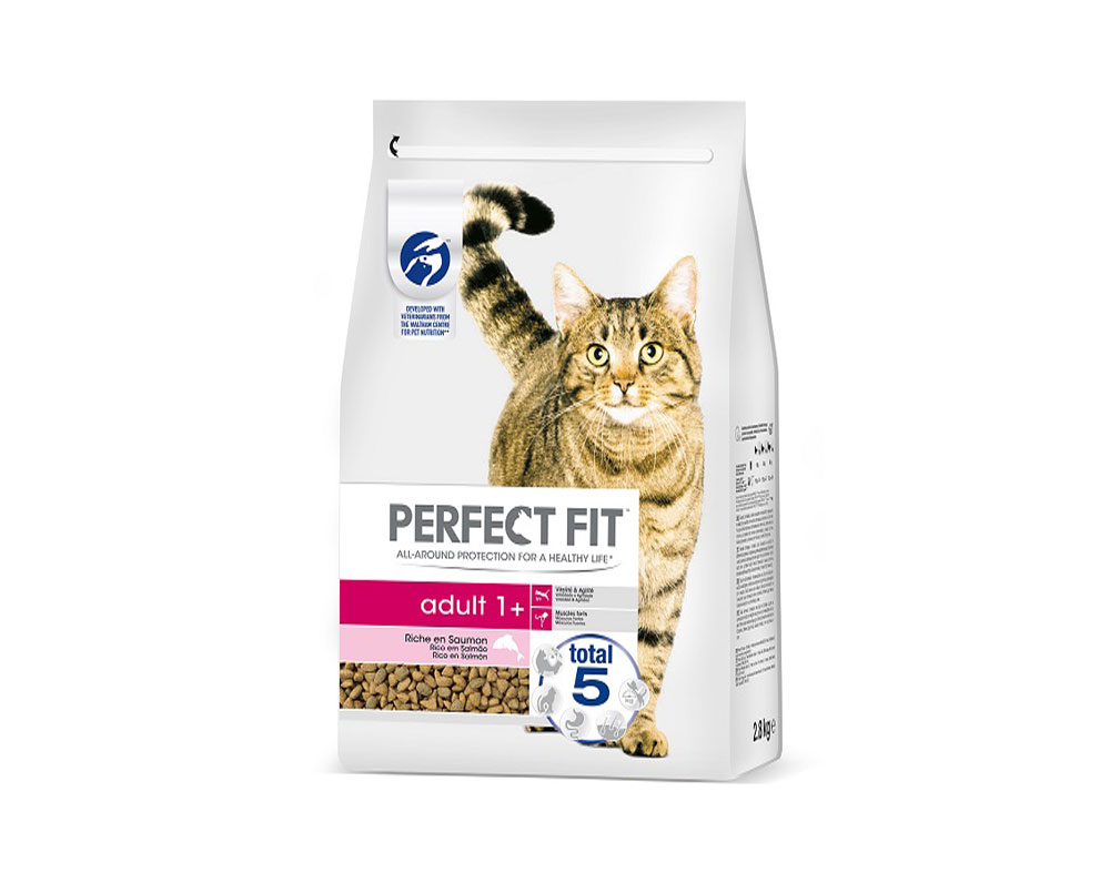 RAÇÃO PARA GATO PERFECT FIT ESTERILIZADO COM SALMÃO 2.8 KG