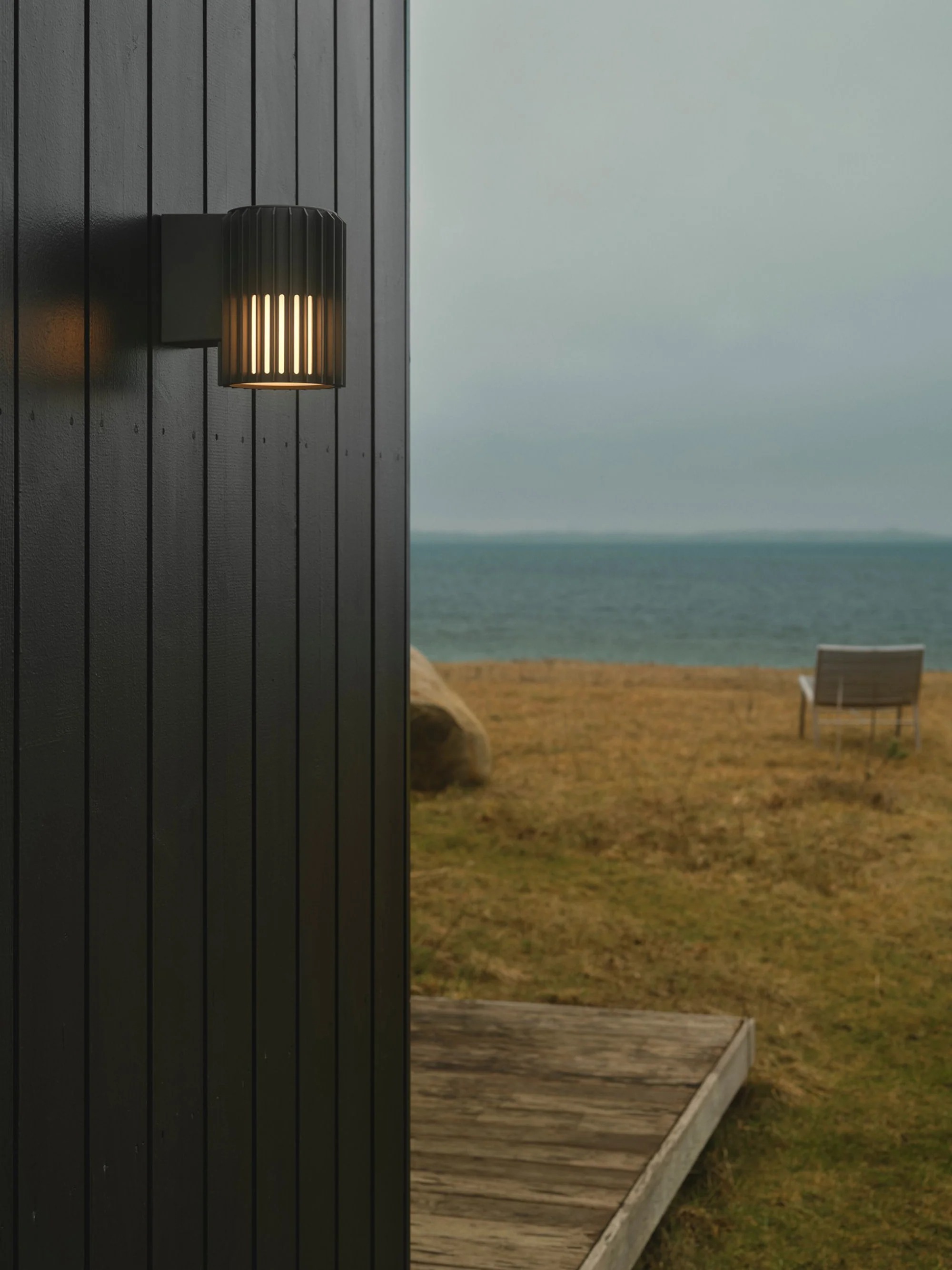 Dimbare outdoor wandlamp Aludra