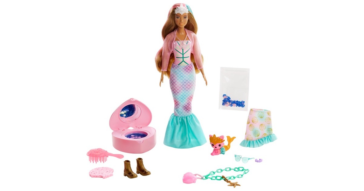 BarbieColor Reveal - Fantasy Fashion Zeemeermin Pop