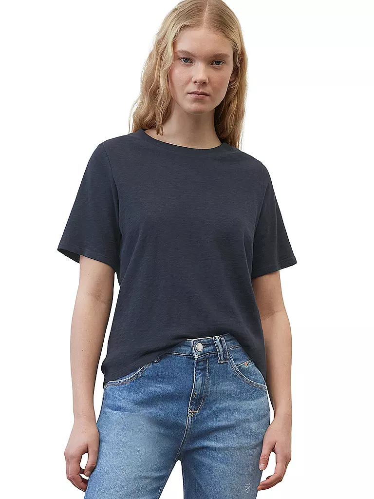 MARC O' POLO DENIM T-Shirt Relaxed Fit dunkelblau