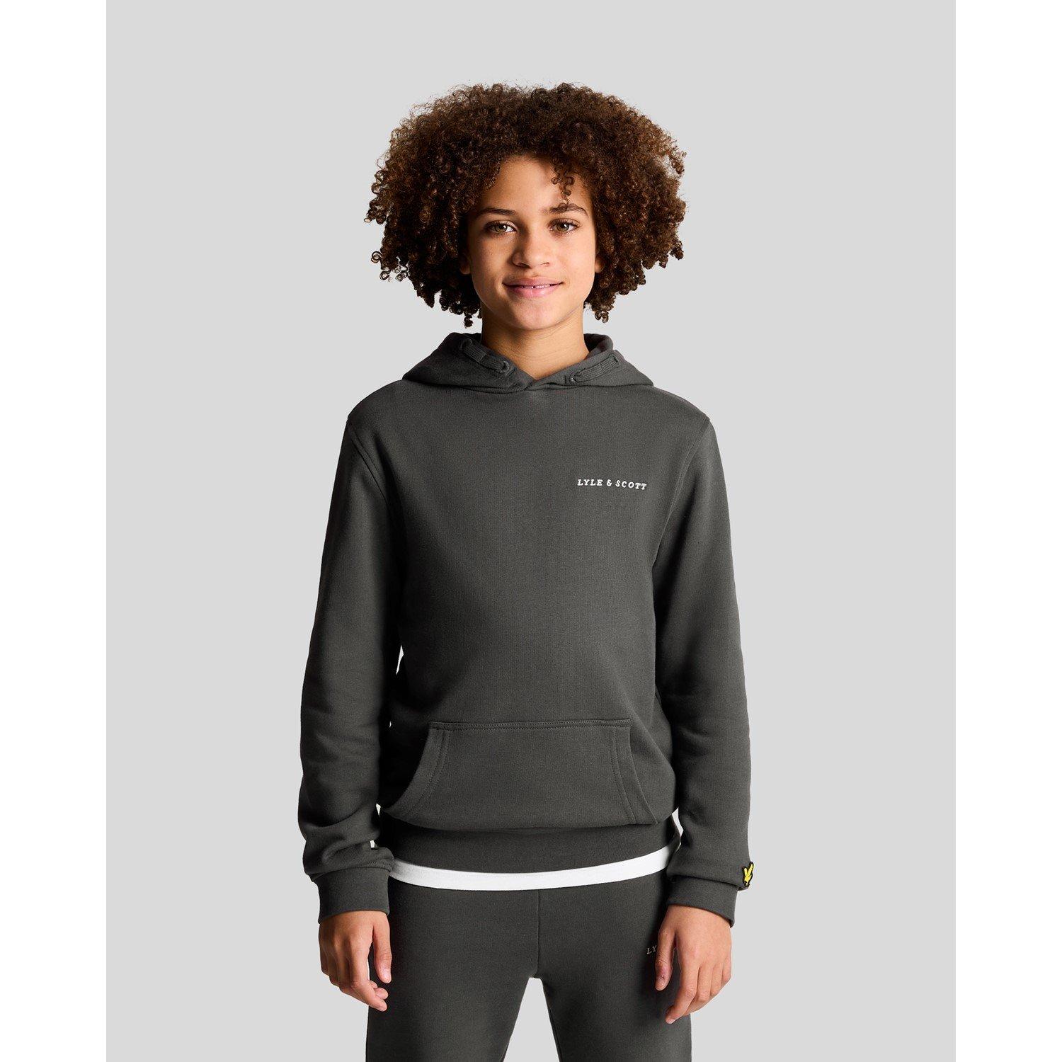 Lyle and Scott Script Hoodie Juniors