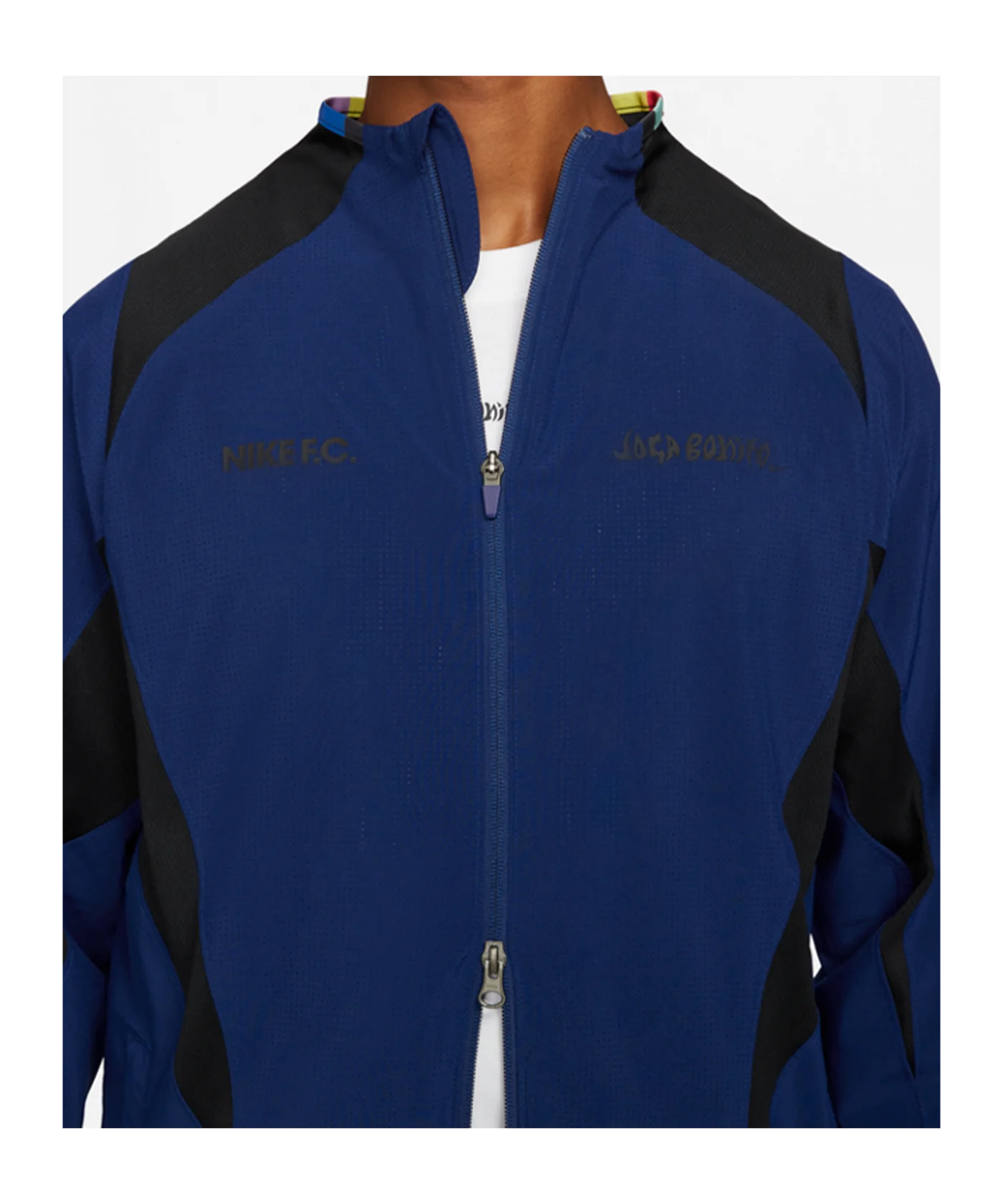 Nike F.C. Joga Bonito Woven Jacke Blau F492