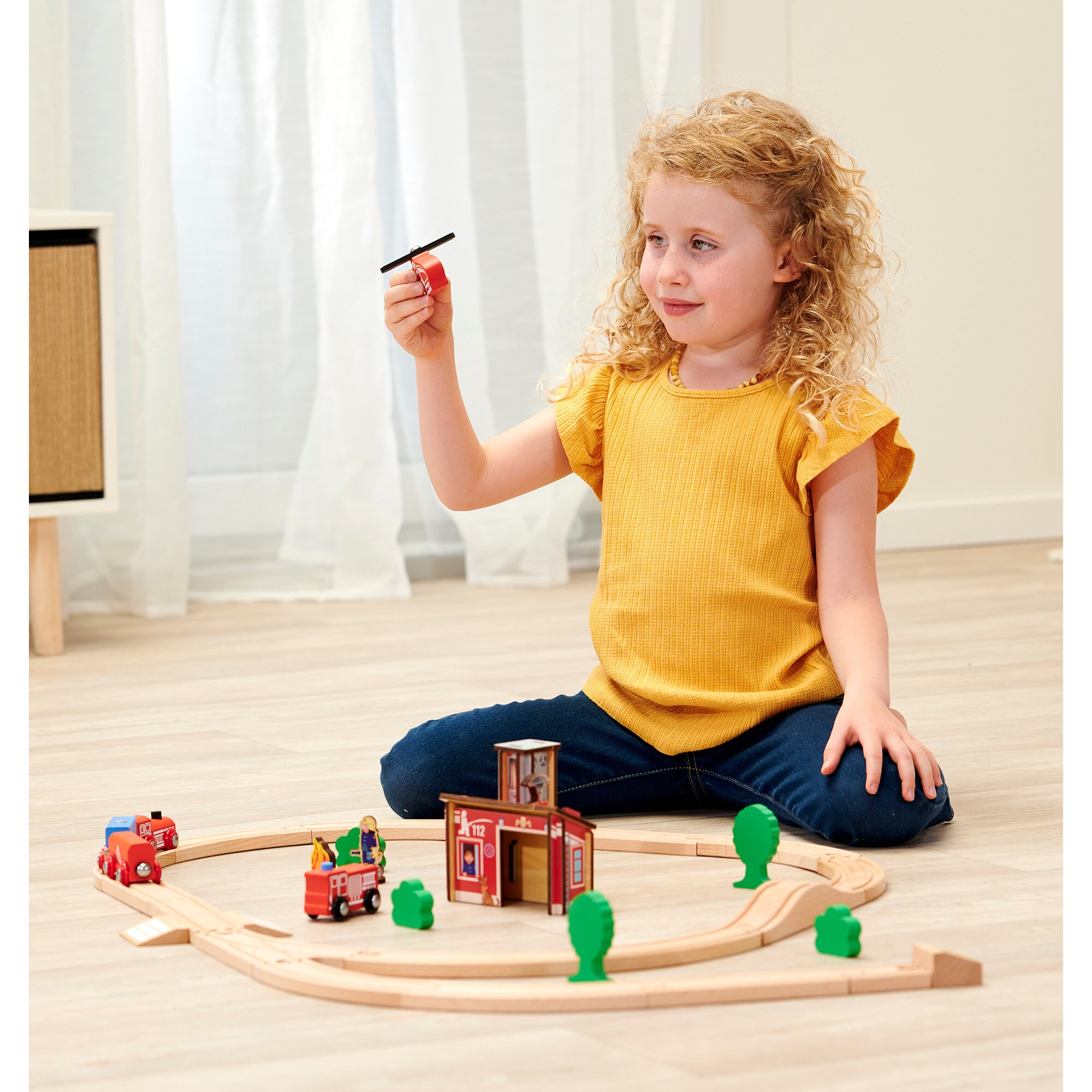 Simba Bahn Bahn Set Feuerwehr