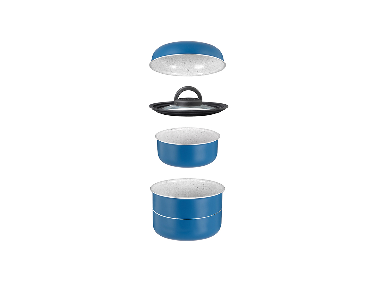 Brunner Carezza Spacemaster Vacublock pannenset - Ø20 cm