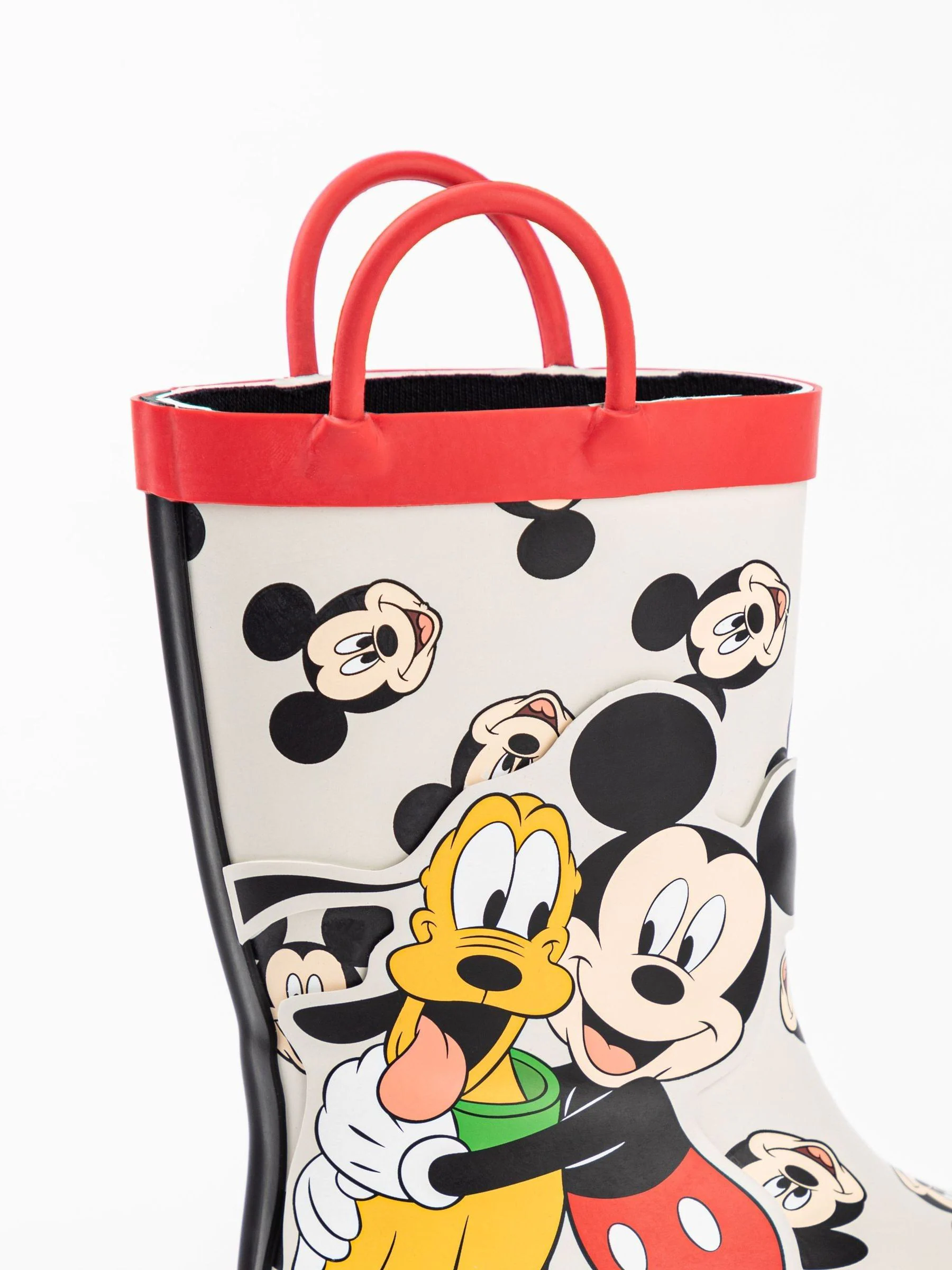 Wit - Vanilla Underground Mickey & Pluto Laarzen met hengsels voor Jongens