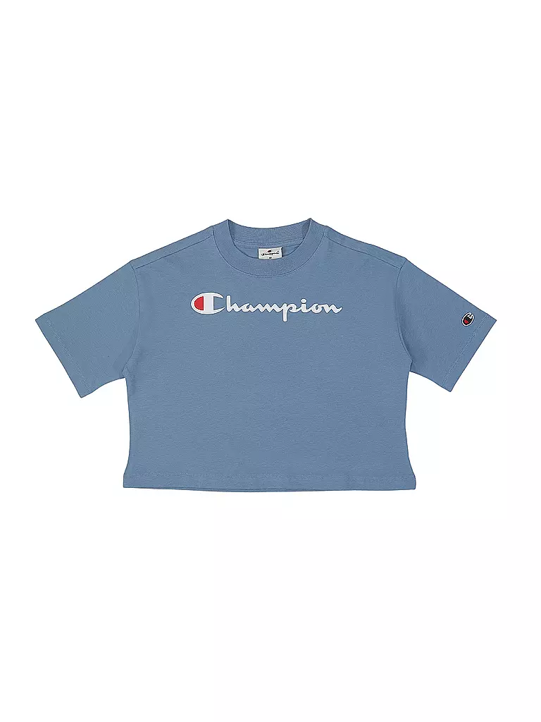 CHAMPION Mädchen T-Shirt blau