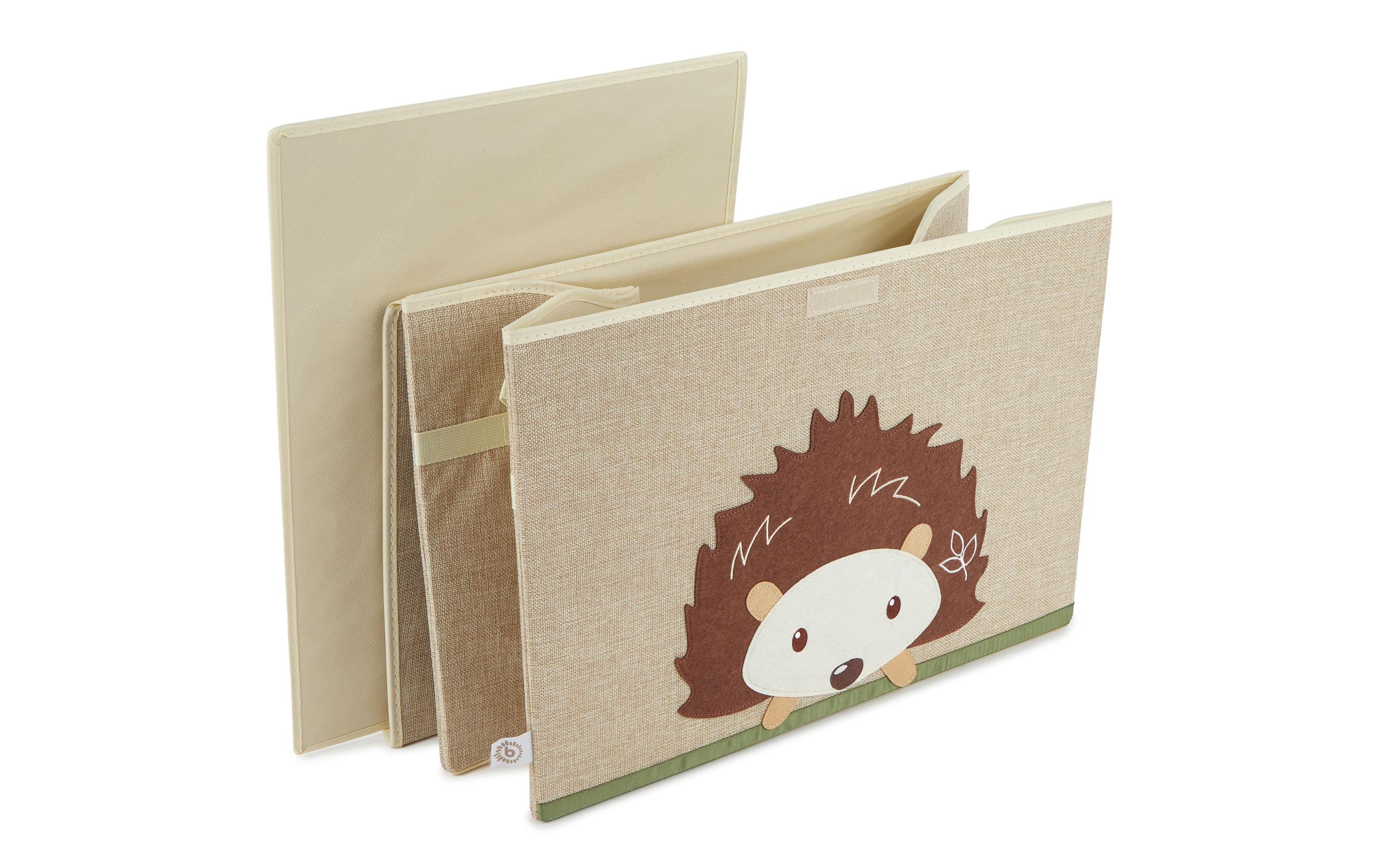 Spielzeugbox Igel 36 x 36 x 51 cmAufbewahrungsbox mit Deckel
