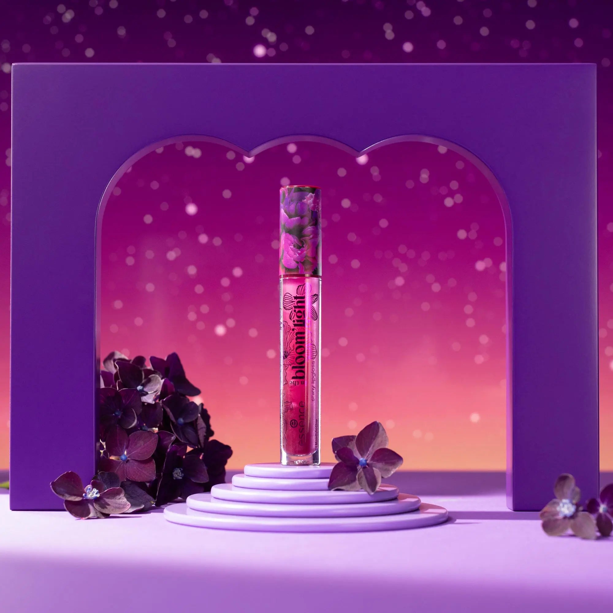 In The Bloom Light Shiny Lip Gloss 01 Moonlight Glow