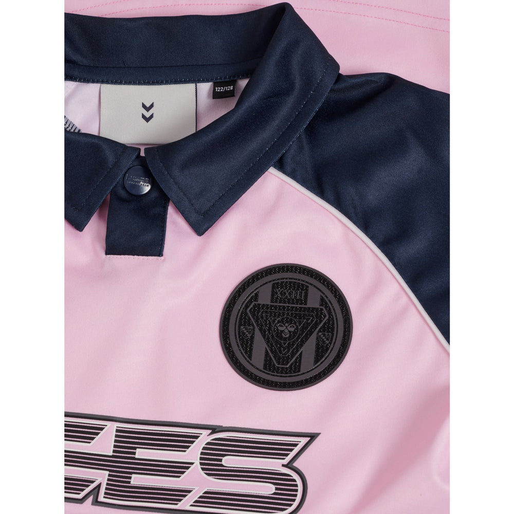Køb Hummel Roseate Spoonbill Jr Loose Tiger Soccer Jersey S/S