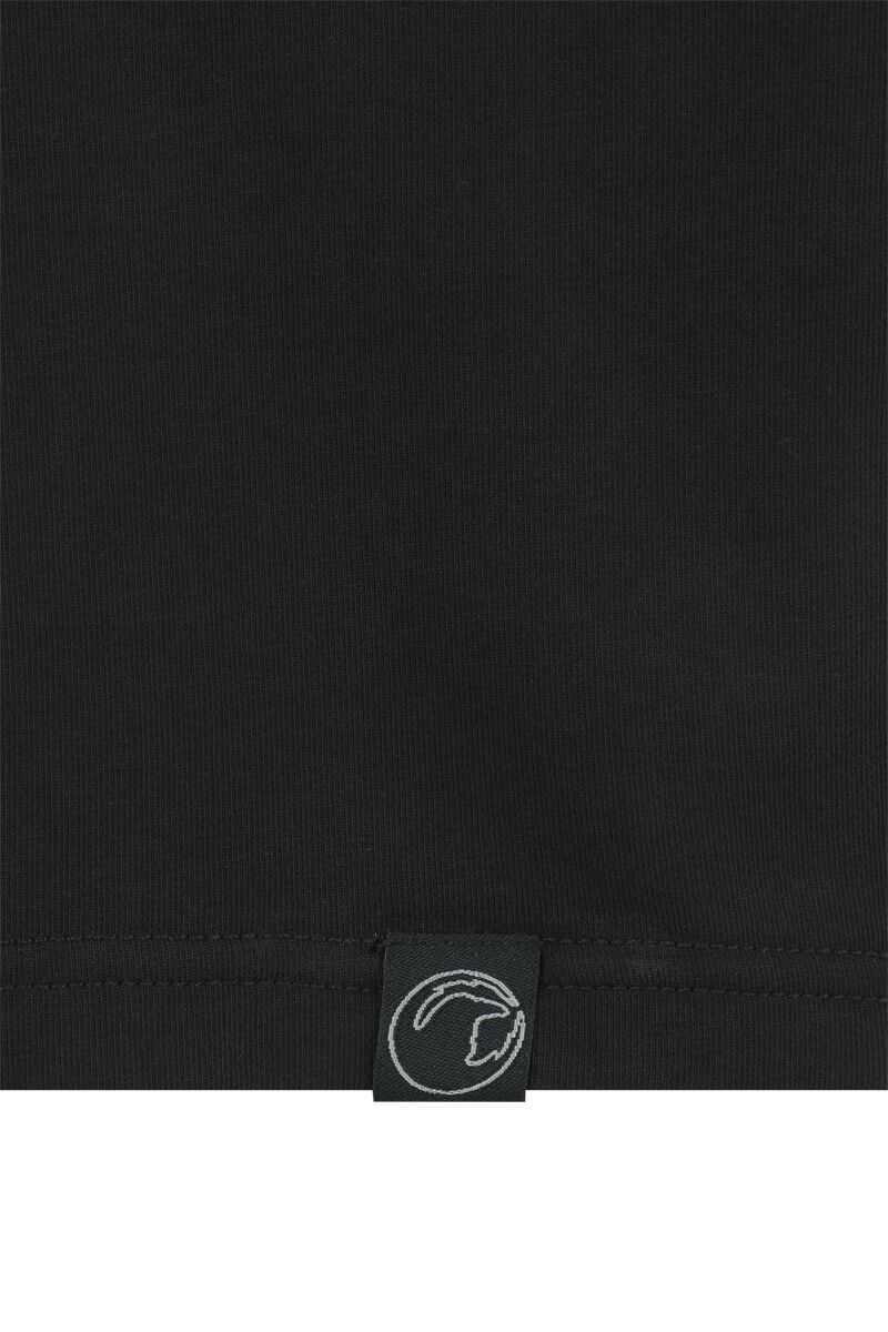 Turtleneck Top | Black Premium by EMP Top