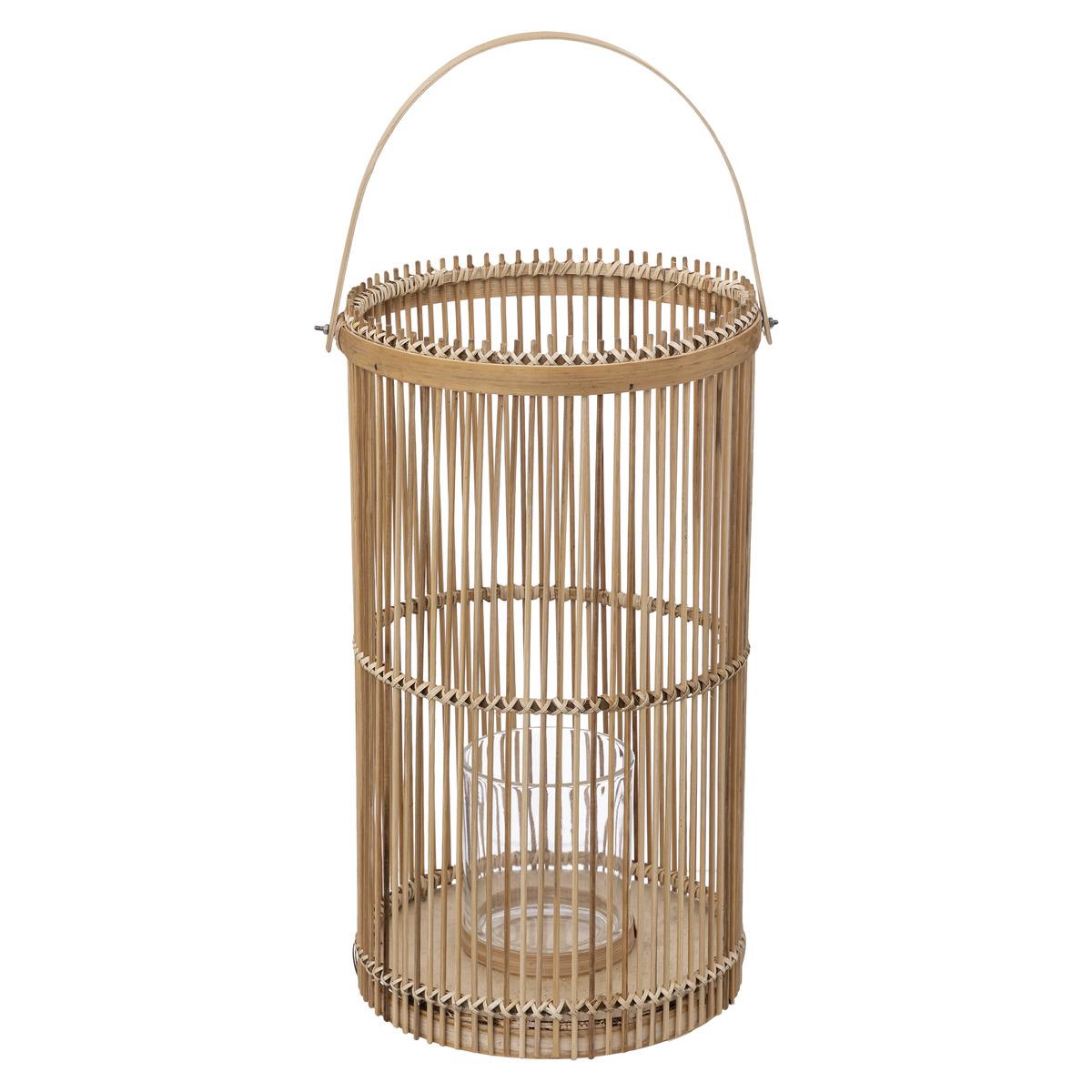 LANTERNE BAMBOU D.21X36CM