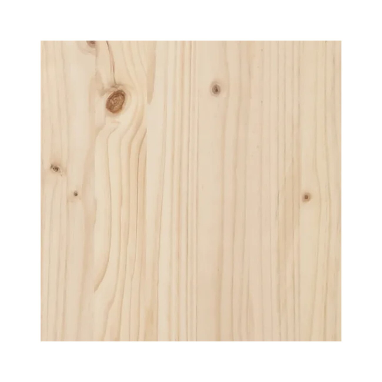 VidaXL Hundebett Massivholz Kiefer natur / beige 50,5 cm, 28 cm, 65,5 cm