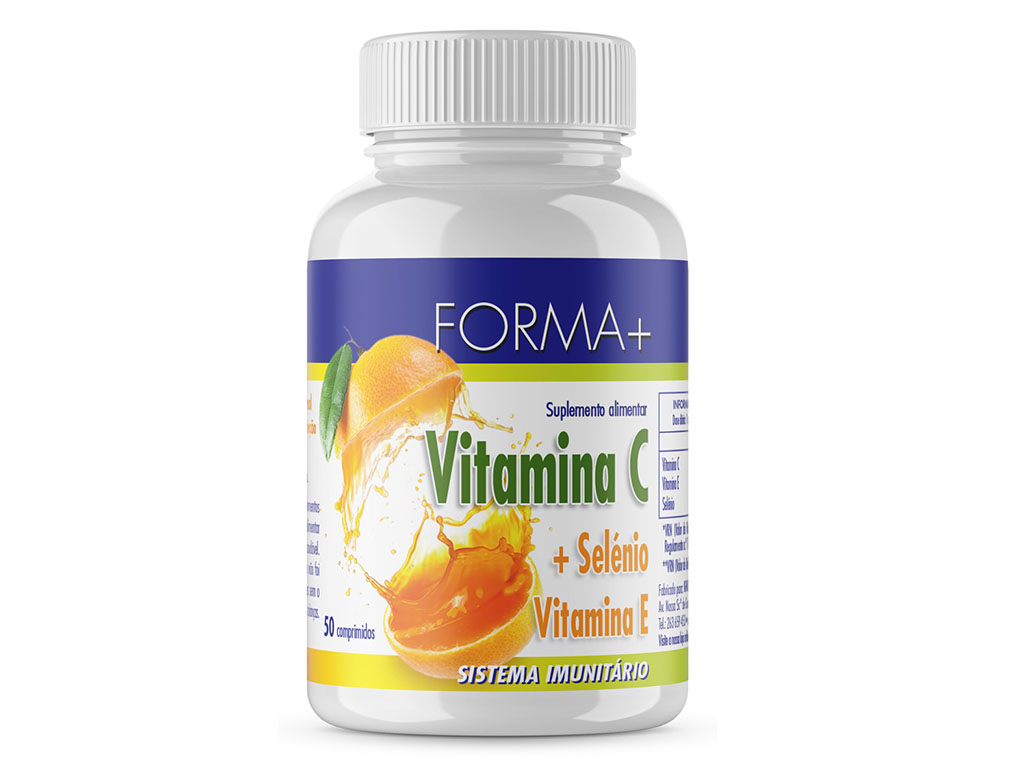 SUPLEMENTO FORMA  VITAMINA C SELÉNIO VITAMINA E 50 CAPS